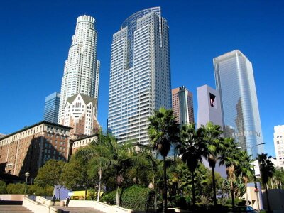 Des gratte-ciel à Los Angeles