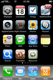Photo d'un iPhone