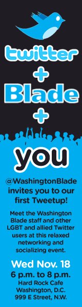 Affiche Washington Blade