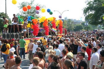 Photo du Défilé des fiertés de Montréal