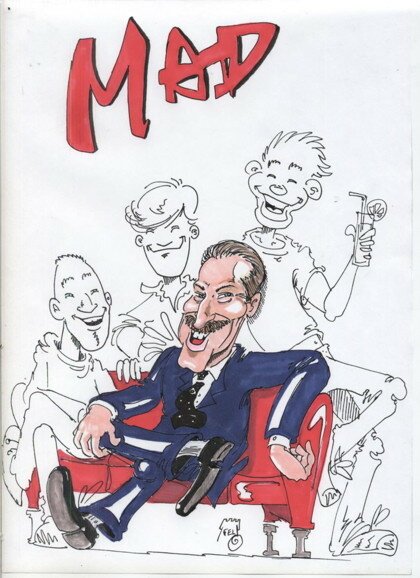 Caricature de Claude-André