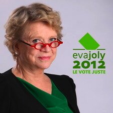 Photo d'Éva Joly
