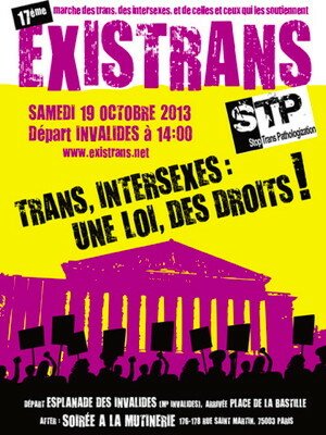 Affiche Existrans 2013