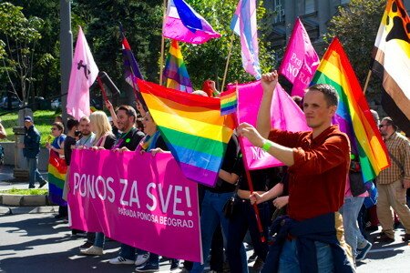 Gay Pride à Belgrade